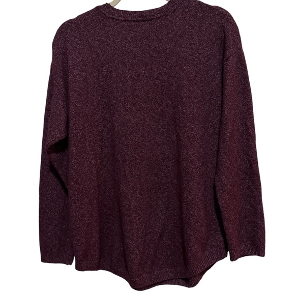 Fortune+ Ivy - Burgundy sweater - NWT - size L - Picture 6 of 8